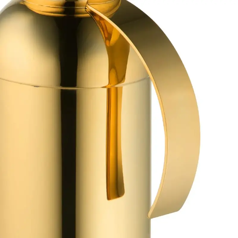 Designer Golden Plated Stainless Steel Catania Thermos 1L Designer Golden Plated Stainless Steel Catania Thermos 1L