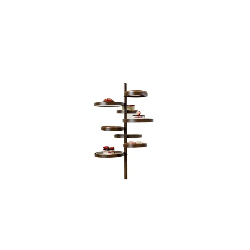 My Glass Studio Floor Tea Stand, Brown - Dia: 43 cm, H: 120 cm My Glass Studio Floor Tea Stand, Brown - Dia: 43 cm, H: 120 cm