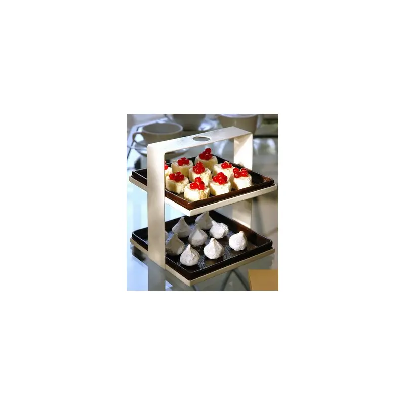 My Glass Studio 2 Tier Cake Stand, Cream - 19.0 x 19.0 x 21.0 cm My Glass Studio 2 Tier Cake Stand, Cream - 19.0 x 19.0 x 21.0 cm