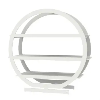 My Glass Studio Tea Stand, White - Set of 2 - 31.5 x 10.3 x 31.5 cm