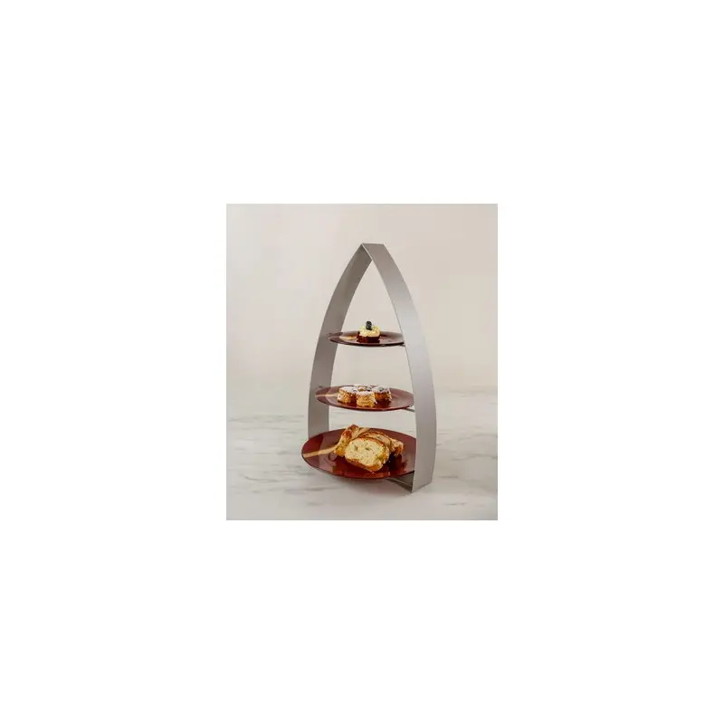 My Glass Studio Tea Stand, Black - Set of 2 - 35.0 x 24.0 x 56 cm My Glass Studio Tea Stand, Black - Set of 2 - 35.0 x 24.0 x 56 cm