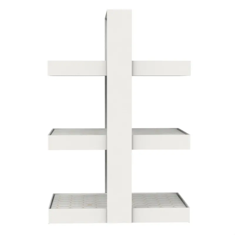 My Glass Studio Tea Stand, White - Set of 2 - 29.0 x 18.4 x 43.2 cm My Glass Studio Tea Stand, White - Set of 2 - 29.0 x 18.4 x 43.2 cm