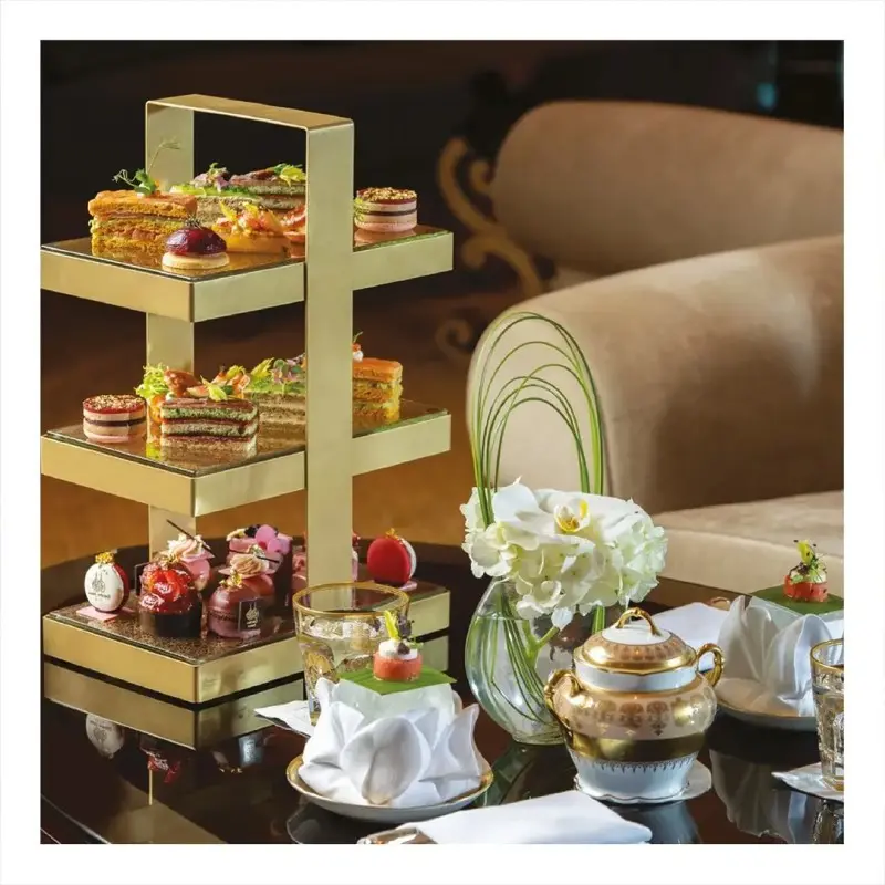 My Glass Studio Tea Stand, White - Set of 2 - 29.0 x 18.4 x 43.2 cm My Glass Studio Tea Stand, White - Set of 2 - 29.0 x 18.4 x 43.2 cm