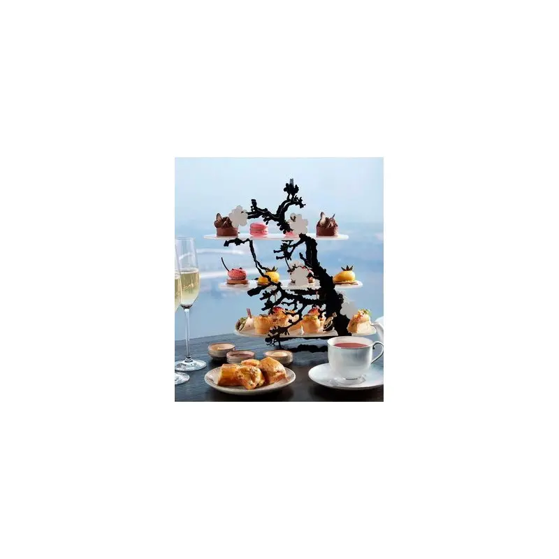 My Glass Studio Tea Stand, Black - Set of 2 - 38.2 x 14.5 x 37 cm My Glass Studio Tea Stand, Black - Set of 2 - 38.2 x 14.5 x 37 cm