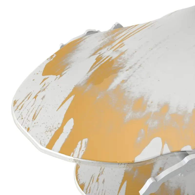 My Glass Studio Tea Stand, White - Set of 2 - 38.2 x 14.5 x 37 cm My Glass Studio Tea Stand, White - Set of 2 - 38.2 x 14.5 x 37 cm