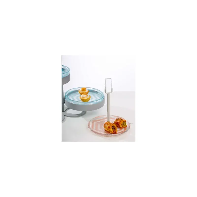 My Glass Studio Tea Stand, Clear - 30.7 x 28.7 x 34 cm My Glass Studio Tea Stand, Clear - 30.7 x 28.7 x 34 cm