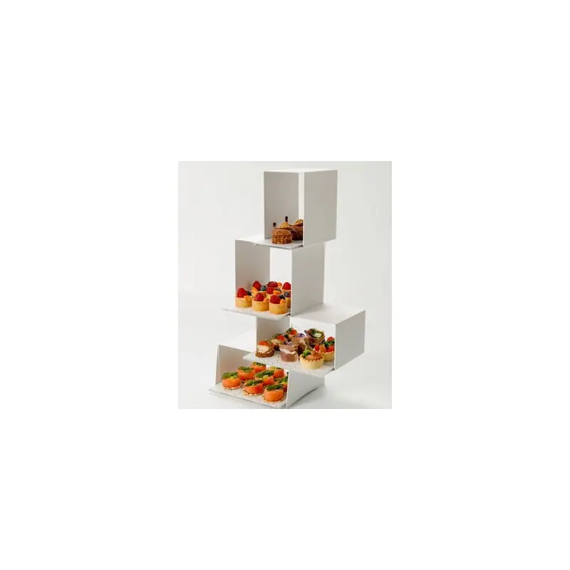 My Glass Studio Tea Stand, White - 31.0 x 18.0 x 50 cm My Glass Studio Tea Stand, White - 31.0 x 18.0 x 50 cm