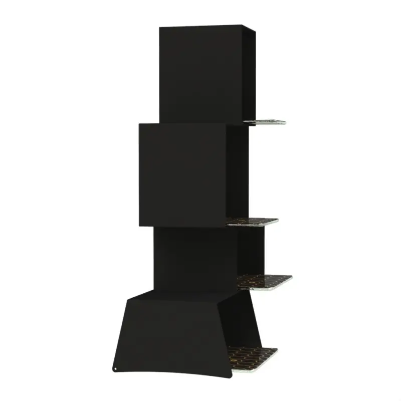 My Glass Studio Tea Stand, Black - 31.0 x 18.0 x 50 cm My Glass Studio Tea Stand, Black - 31.0 x 18.0 x 50 cm