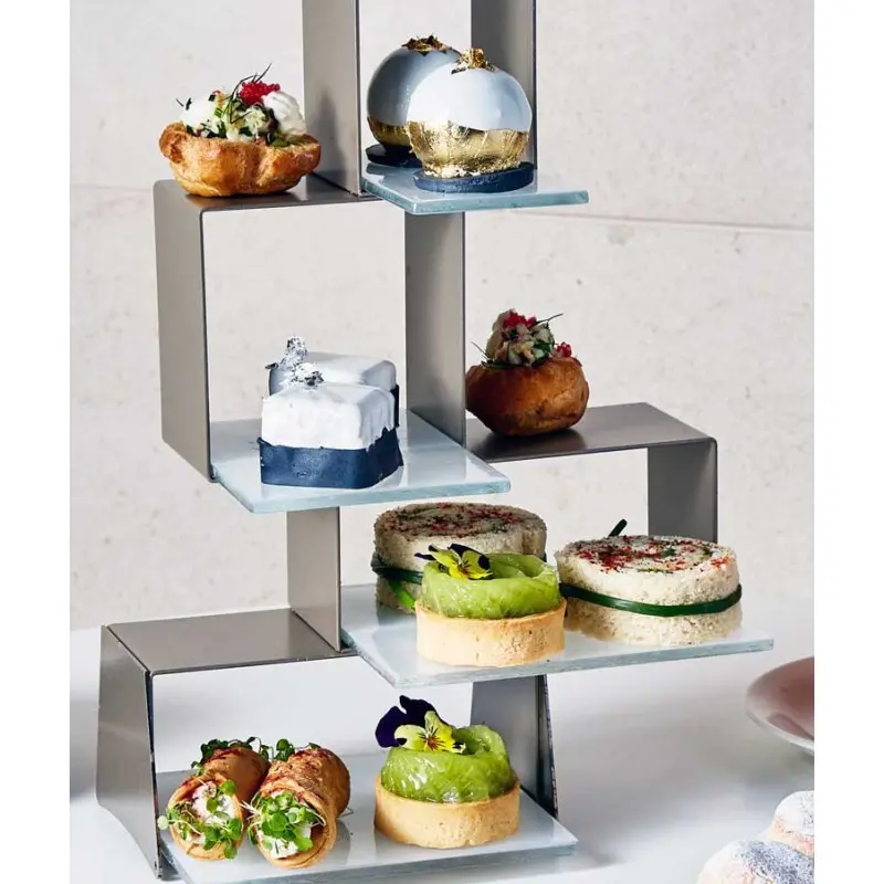 My Glass Studio Tea Stand, Black - 31.0 x 18.0 x 50 cm My Glass Studio Tea Stand, Black - 31.0 x 18.0 x 50 cm