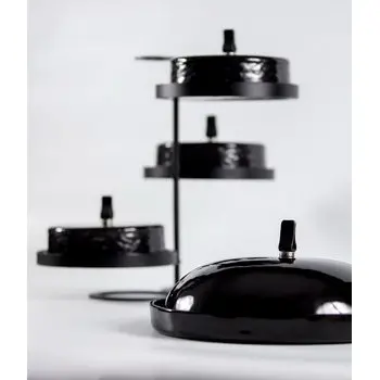 My Glass Studio Tea Stand, Clear - 38.1 x 35.7 x 34 cm