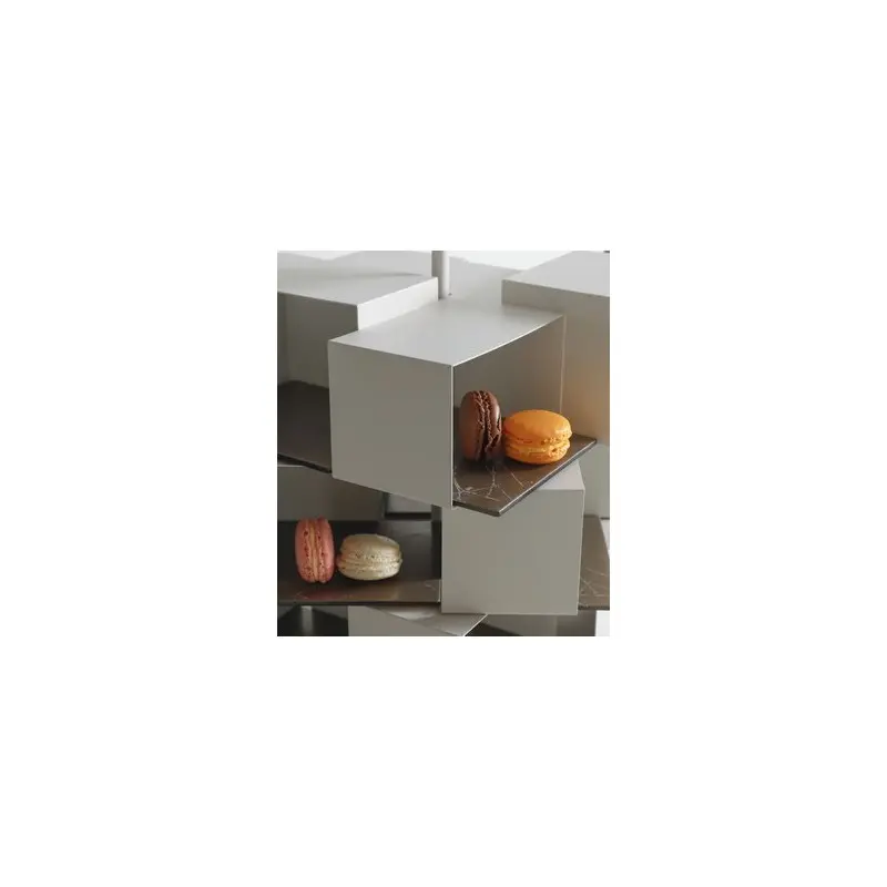 My Glass Studio Tea Stand, Black - Set of 2 - 27.0 x 24.0 x 41 cm My Glass Studio Tea Stand, Black - Set of 2 - 27.0 x 24.0 x 41 cm