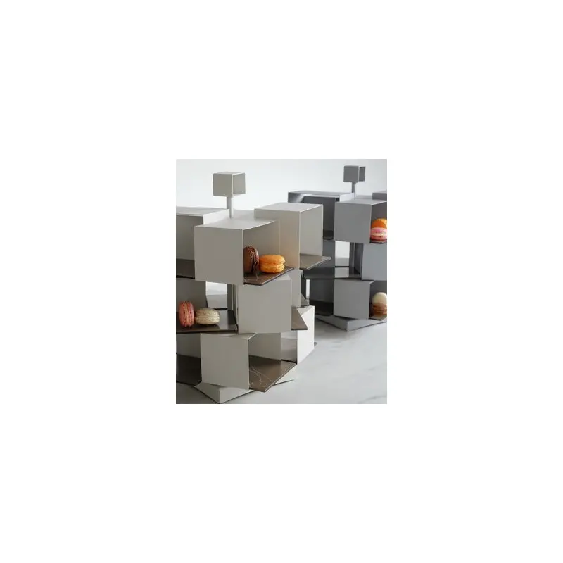 My Glass Studio Tea Stand, White - Set of 2 - 27.0 x 24.0 x 41 cm My Glass Studio Tea Stand, White - Set of 2 - 27.0 x 24.0 x 41 cm