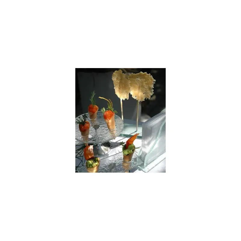 My Glass Studio Food Cone Holder, Clear - Set of 5 - Dia: 15 cm, H: 7 cm My Glass Studio Food Cone Holder, Clear - Set of 5 - Dia: 15 cm, H: 7 cm