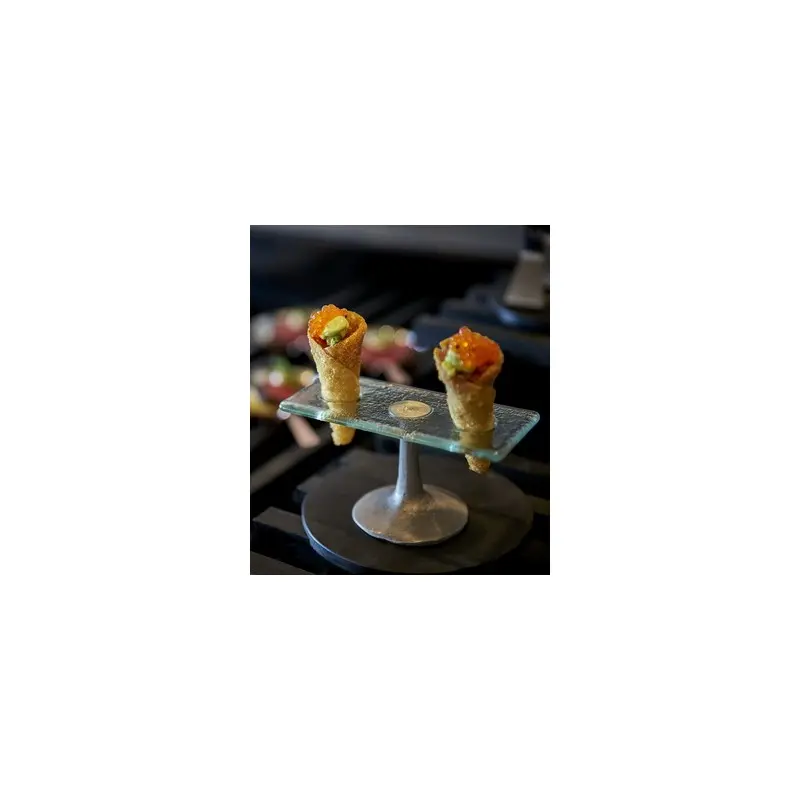 My Glass Studio Food Cone Holder, White - Set of 4 - 14.0 x 6.7 x 7 cm My Glass Studio Food Cone Holder, White - Set of 4 - 14.0 x 6.7 x 7 cm