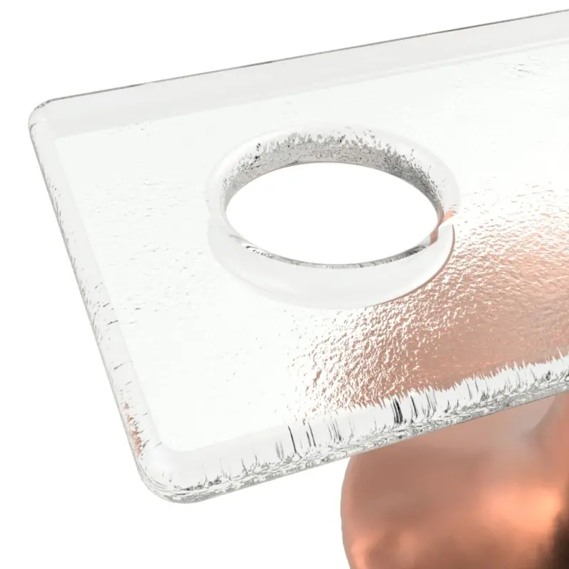 My Glass Studio Food Cone Holder, Clear - Set of 4 - 14.0 x 6.7 x 7 cm My Glass Studio Food Cone Holder, Clear - Set of 4 - 14.0 x 6.7 x 7 cm