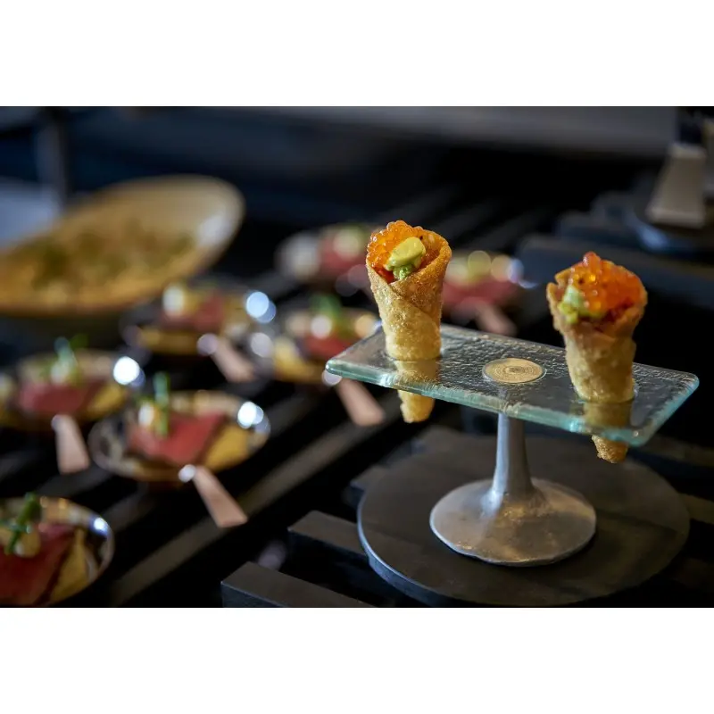 My Glass Studio Food Cone Holder, Clear - Set of 4 - 14.0 x 6.7 x 7 cm My Glass Studio Food Cone Holder, Clear - Set of 4 - 14.0 x 6.7 x 7 cm