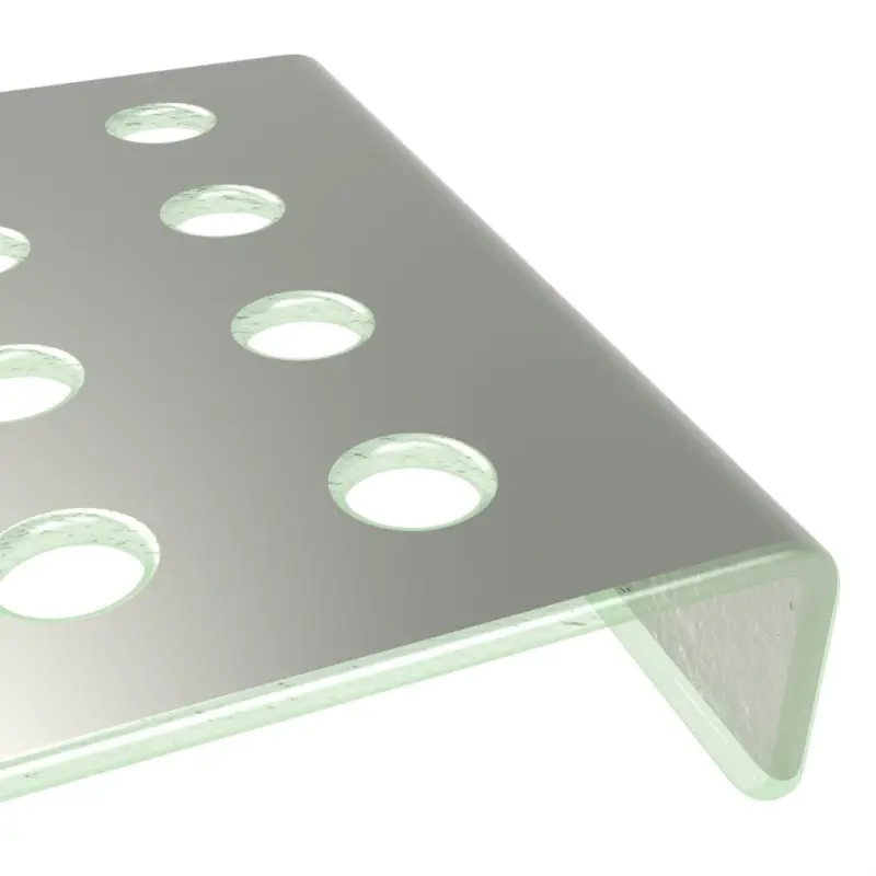 My Glass Studio Food Cone Holder, Grey - Set of 4 - 26.0 x 22.0 x 6 cm