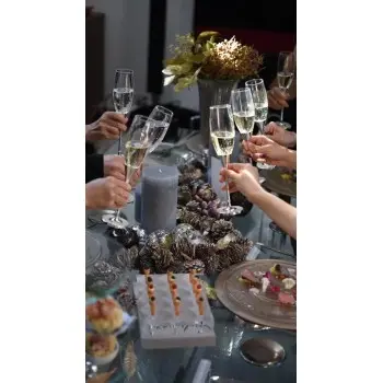 My Glass Studio Food Cone Holder, Grey - Set of 4 - 26.0 x 22.0 x 6 cm