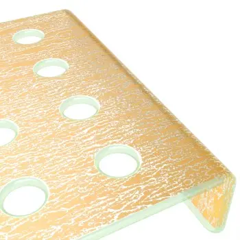 My Glass Studio Food Cone Holder, Gold - Set of 4 - 26.0 x 22.0 x 6 cm