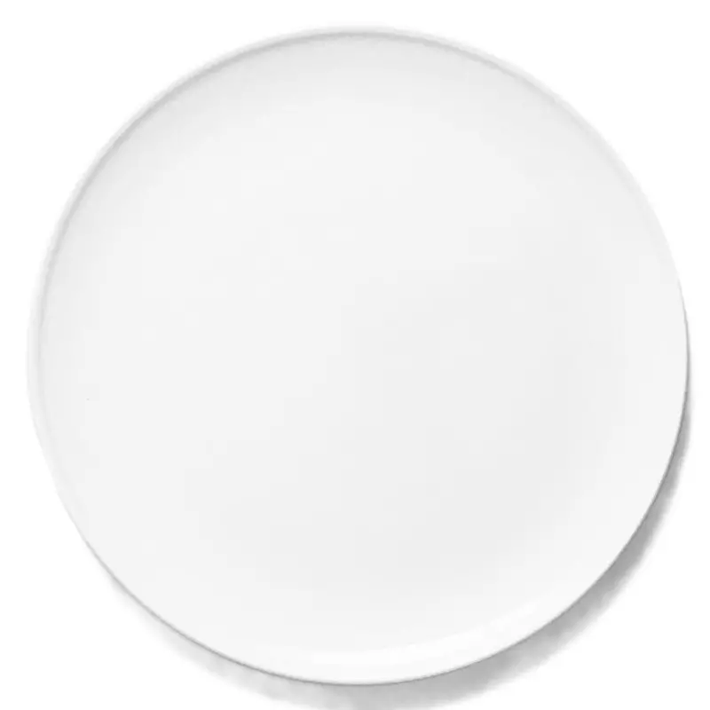 Narumi Waku Collection White 29cm Round Plate - Set of 6 Narumi Waku Collection White 29cm Round Plate - Set of 6