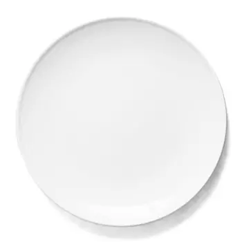 Narumi Waku Collection White 23cm Round Plate - Set of 24