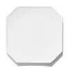 Narumi Waku Collection White 18cm Octagonal Plate - Set of 36