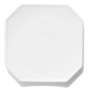Narumi Waku Collection White 21cm Octagonal Plate - Set of 36