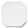 Narumi Waku Collection White 21cm Octagonal Plate - Set of 36