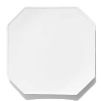 Narumi Waku Collection White 23cm Octagonal Plate - Set of 36