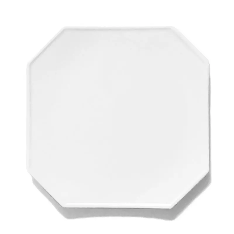 Narumi Waku Collection White 23cm Octagonal Plate - Set of 36 Narumi Waku Collection White 23cm Octagonal Plate - Set of 36