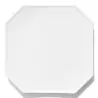 Narumi Waku Collection White 25cm Octagonal Plate - Set of 36