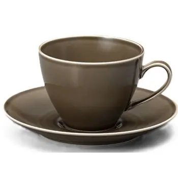 Narumi Earth Brown Tea/Coffee Cup(Earth Brown) - Set of 96