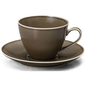 Narumi Earth Brown Tea/Coffee Saucer(Earth Brown) - Set of 96