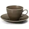 Narumi Earth Brown Tea/Coffee Saucer(Earth Brown) - Set of 96