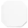 Narumi Waku Collection White 31cm Octagonal Flat Plate(Without Frame) - Set of 20