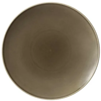 Narumi Cool Coupe Collection Earth Brown 19cm Plate (Earth Brown) - Set of 36