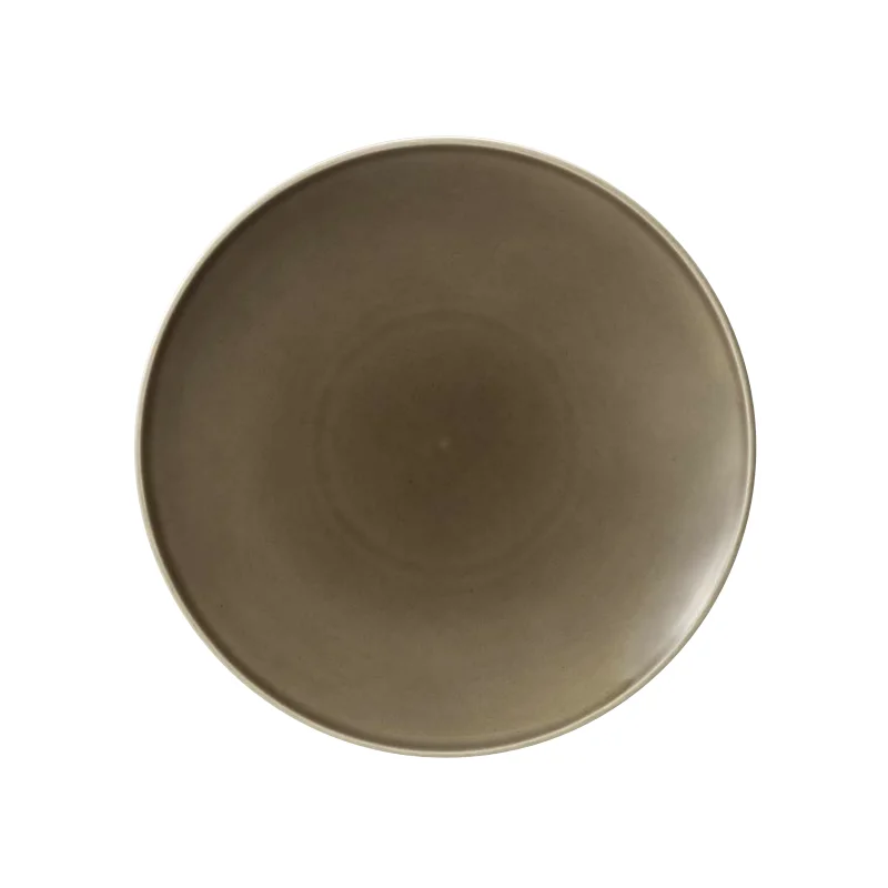 Narumi Cool Coupe Collection Earth Brown 19cm Plate (Earth Brown) - Set of 36 Narumi Cool Coupe Collection Earth Brown 19cm Plate (Earth Brown) - Set of 36