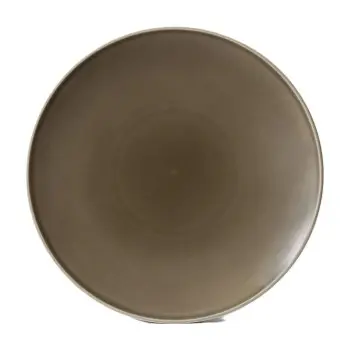 Narumi Cool Coupe Collection Earth Brown 28cm Plate(Earth Brown) - Set of 24