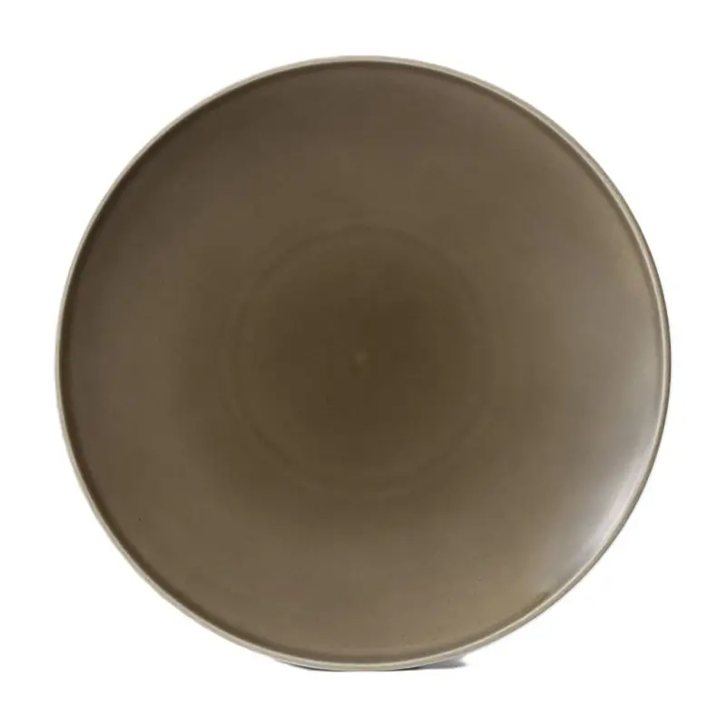 Narumi Cool Coupe Collection Earth Brown 28cm Plate(Earth Brown) - Set of 24 Narumi Cool Coupe Collection Earth Brown 28cm Plate(Earth Brown) - Set of 24