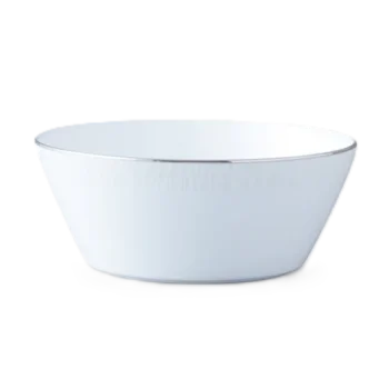 Narumi Flat Rim Collection Bamboo Pearl 14cm Fruit Bowl - Set of 24