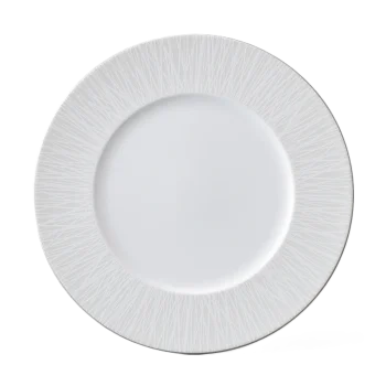 Narumi Flat Rim Collection Bamboo Pearl 27cm Flat Rim Plate - Set of 24