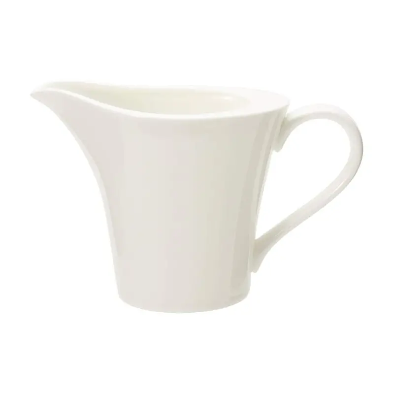 Narumi Flat Rim Collection White Creamer Jug 170cc - Set of 12 Narumi Flat Rim Collection White Creamer Jug 170cc - Set of 12