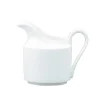 Narumi Flat Rim Collection White Creamer Jug 170cc - Set of 12