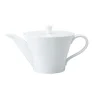 Narumi Flat Rim Collection White Tea Pot With Cover 950cc - Set of 6