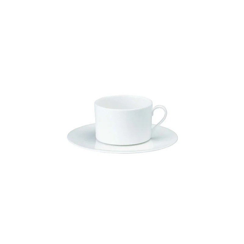 Narumi Flat Rim Collection White Tea/Coffee Cup - Set of 24 Narumi Flat Rim Collection White Tea/Coffee Cup - Set of 24