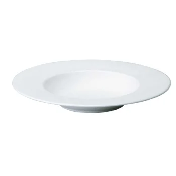 Narumi Flat Rim Collection White 23cm Soup Plate - Set of 24
