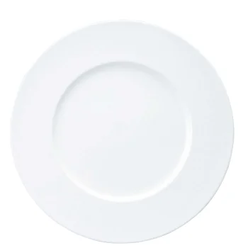 Narumi Flat Rim Collection White 30cm Flat Rim Plate - Set of 12