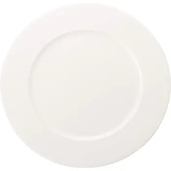 Narumi New Rim Collection White 33cm Flat Rim Plate - Set of 6