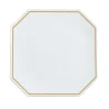 Narumi Waku Collection Gold Couture 18cm Octagonal Plate - Set of 36