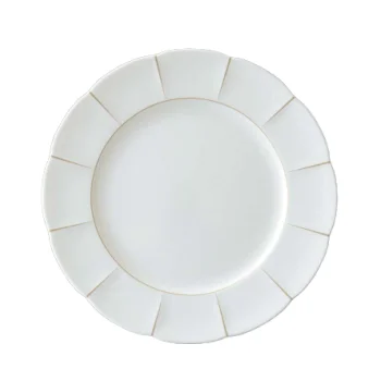 Narumi Lotus Collection Gold Couture 17cm Plate - Set of 96